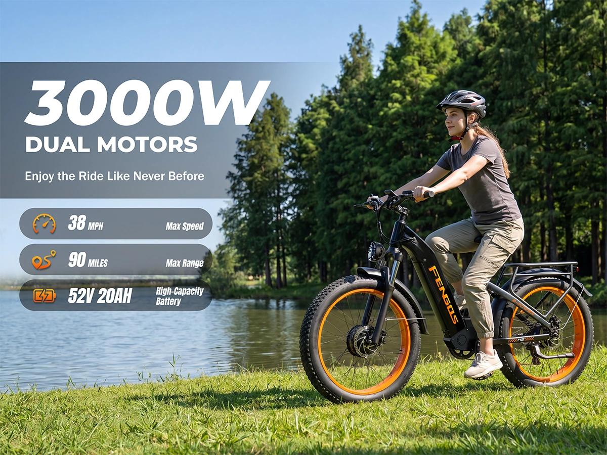 FENGQS H2 PRO Dual-Motor Off-Road Electric Bike